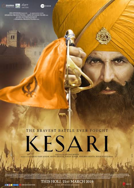 Kesari (2019) Hindi 720p BluRay 1.2GB ESubs Free Download